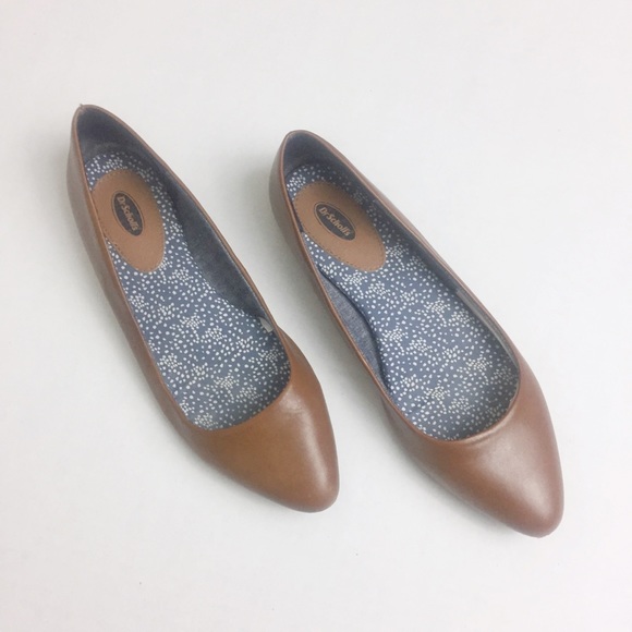 Dr. Scholl's Shoes - Dr. Scholl’s Really Tan Leather Memory Foam Flats